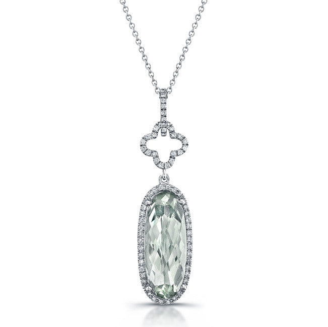 Diamond Gemstone Pendants