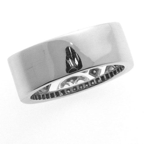 Vintage 18K White and Rose Gold Diamond Ring Band (0.26 ct. tw.)